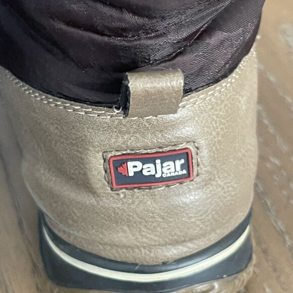 Pajar Canada Tall Duck Boots Womens Size 7 Winter Lace Up Fur Lined Waterproof - Picture 8 of 16